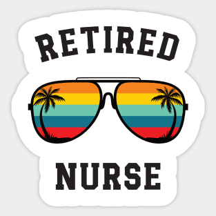 Nurse Retirement Gift Sticker